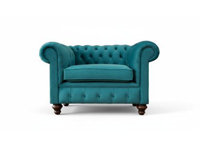 Armchair 1 Seater Chesterfield Upholstered Sofas Design Luxury Couch Sofa New