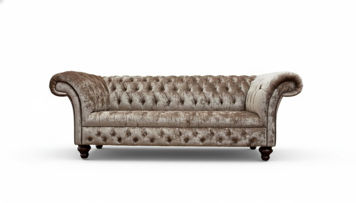 Chesterfield Sofa 3 Seat Upholstered Design Couches Sofas Modern Three-seater