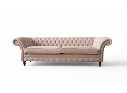 Rosa Four-Seat Upholstered Sofa 4-Seater Furniture Large Sofas Couch 245cm New