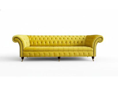 Four-seater sofa Chesterfield design sofas furniture living room couch upholstery