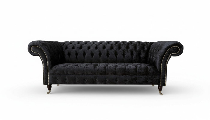 Sofa Luxury Textile Chesterfield Couch Sofas Upholstery Two-Seater Couches