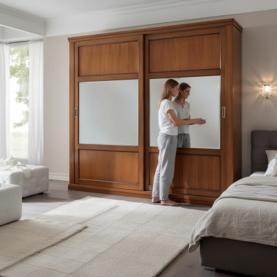 Wardrobe cabinet wooden cabinets bedroom furniture design wood