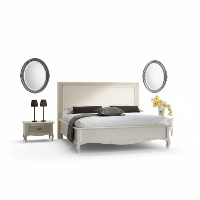 Bed 2x Nightstands 3-piece Bedroom Set Furniture Modern Luxury Beds