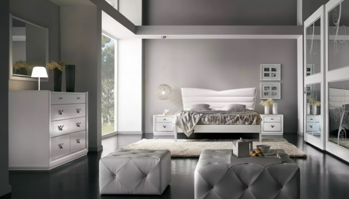 Luxury Bedroom Furniture Set: Bed with 2 Nightstands, Dresser, 6-Piece Furniture. New.