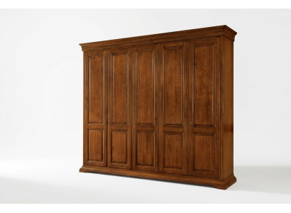 Bedroom wardrobe closet wood living room furniture brown Italy