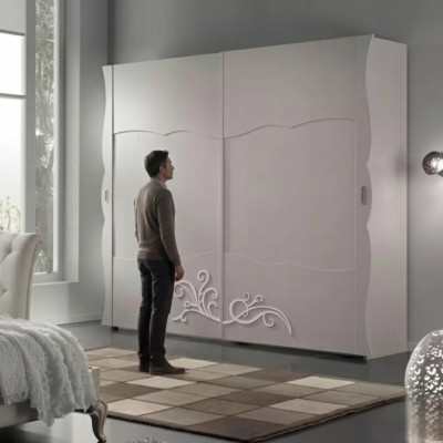 Wardrobe Closet Bedroom Wood Furniture Italian Style New