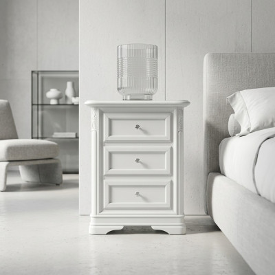 Design bedside table console side tables bedroom wood luxury new