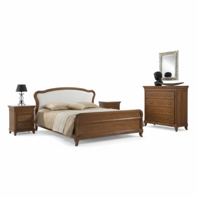 Bedroom set 2x nightstands dresser complete room furniture 4-piece new