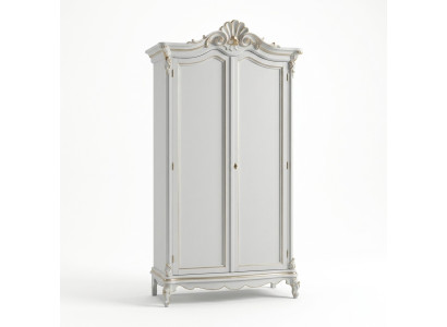 Wardrobe Bedroom Wood Closet Classic Style Cabinets Luxury