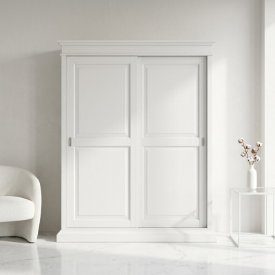 Wardrobe Italian wooden furniture cabinets wood bedroom luxury