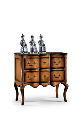 Chest of drawers with 2 drawers sideboard wood cabinet chests brown new