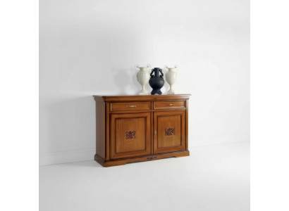 Luxury Sideboard Wood Living Room Furniture Cabinet Brown Dresser New