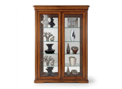 Classic display cabinet, classic glass cabinet, brown cabinets, wood