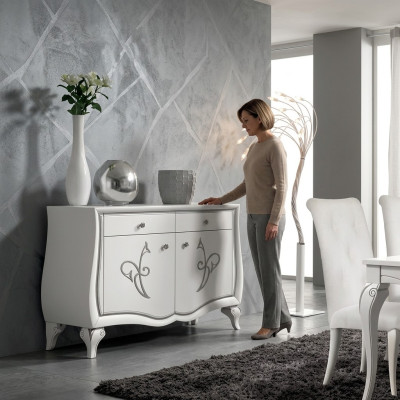 Sideboard chest of drawers living room luxury chests of drawers white furniture wooden cabinet