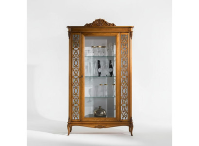Showcase Italian Luxury Furniture Display Sideboard Glass Cabinet Design