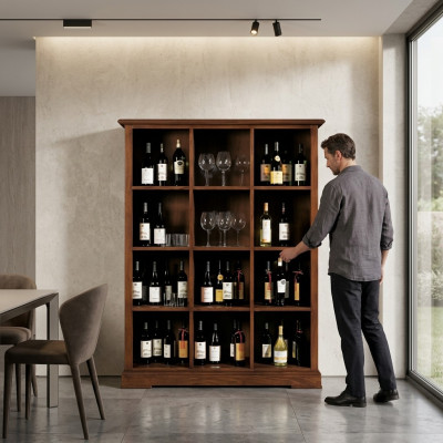 Cabinet Bar Bar Cabinet Display Cabinet Living Room Designer Shelf Furniture Wood