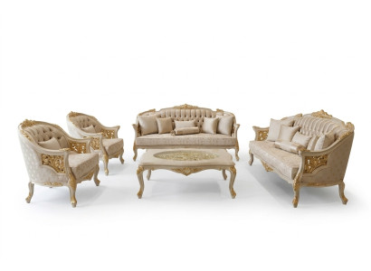 Exclusive luxury sofa set 3 3 1 1 seater modern living room set elegant set