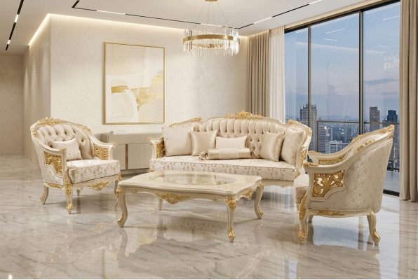 Premium living room sofa luxurious armchair modern armchair sofa set new