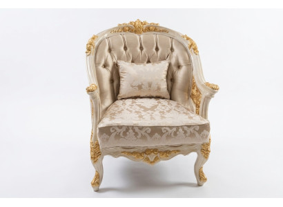Elegant living room chair cozy seating chair modern setting new