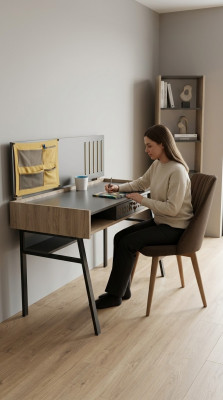 Modern desk design youth room youth bedroom table furniture