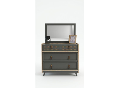 Exclusive design dresser with mirror, bedroom dresser design cabinet