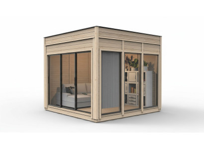 Camping house, garden house, wooden house, holiday home, garden shed, small house 354x354x318