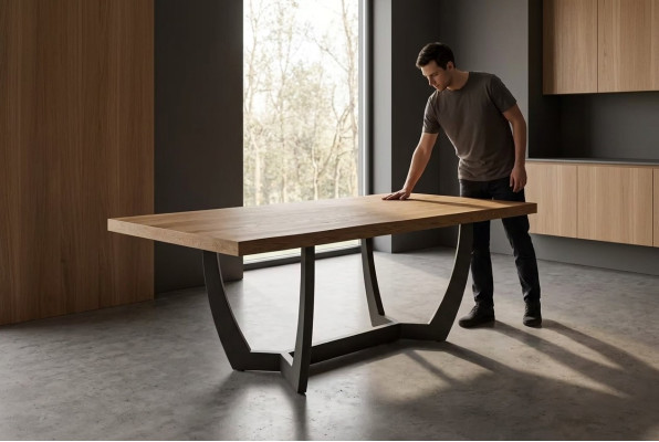 Dining table 180cm wood kitchen table dining tables new brown table modern table