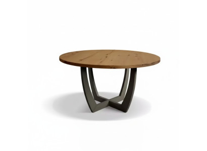 Round dining table wood round kitchen table dining tables style modern brown 140cm