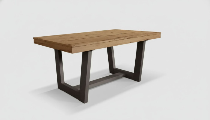 Dining Table Wooden Table Extendable Dining Tables Table 160/240 x 90 x 78 cm Style Modern