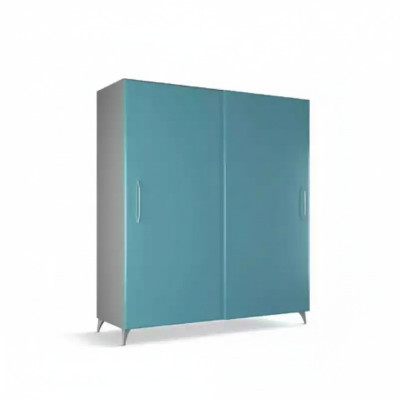 Wardrobe Bedroom Modern Closet Wardrobes Turquoise Green