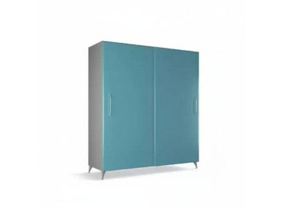 Wardrobe Bedroom Modern Closet Wardrobes Turquoise Green