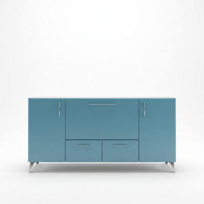 Baby blue sideboard luxury living room wall units furniture dressers