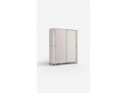 Bedroom wardrobe material wood cabinet modern new luxury