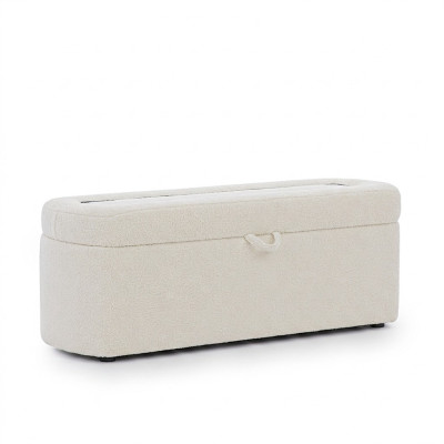 Bedroom furniture white bench designer upholstered storage chest