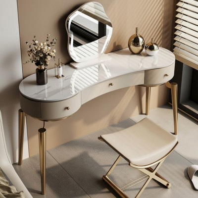 Modern dressing table bedroom furniture vanity dresser with 3 drawers