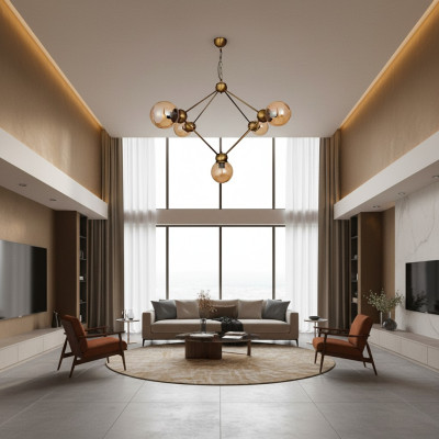 Ceiling lamp, chandelier, ceiling lamps, ceiling lights, light, lamp 100x90