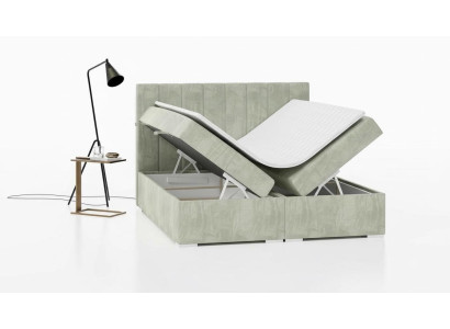 Luxury Bed Upholstered Furniture Bedroom Box Spring Bed Design Double Bed New