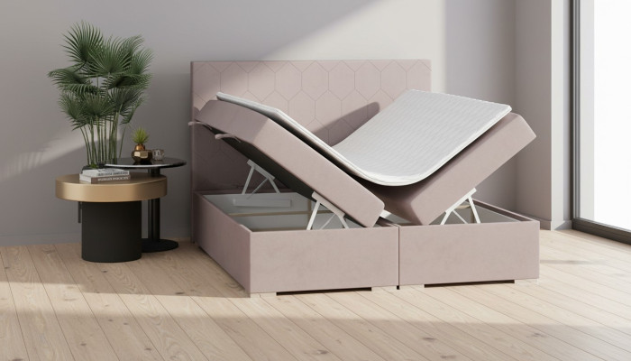 Bed Cushion Design Double Bed Bedroom Textile Furniture Luxury Box Spring Bed