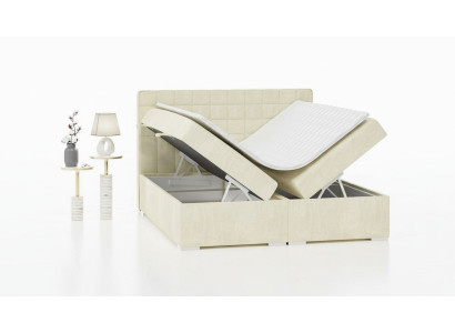 Double Bed Modern Design Bed Luxury Bedroom Upholstered Bed Furniture Box Spring Bed