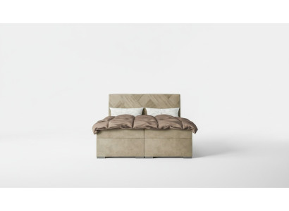 Luxury Bed Designer Bedroom Upholstered Furniture Modern Double Bed Box Spring Bed