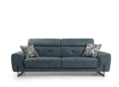 Three-seater sofa couch designer furniture living room modern seating new