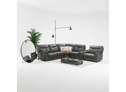 Design corner sofa L-shape sofa couch luxury upholstery furniture modern corner suite new