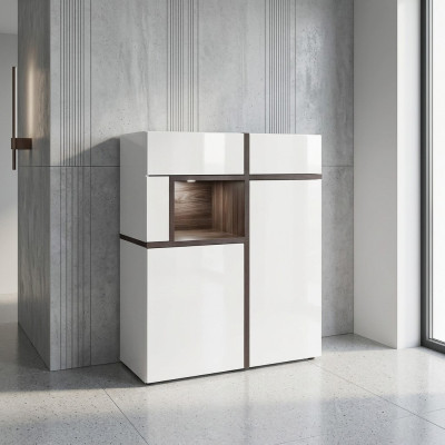 Modern wardrobe designer furniture white luxury living room furniture wood new