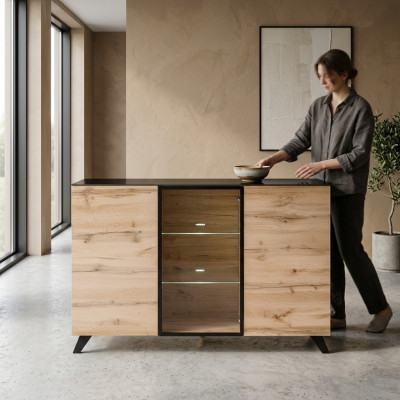 Wooden dresser design modern sideboard living room furniture new