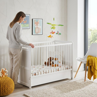 Children's room children's bed luxury bed wood furnishing modern designer furniture new