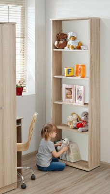 Bedroom bookshelf shelf design wooden modern furniture new