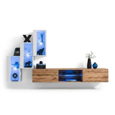 Living room new wall unit furnishings modern modern TV stand wall cabinet