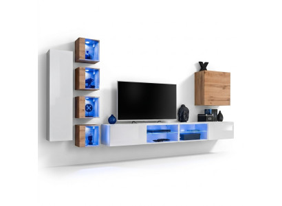 Wall unit designer cabinet wall shelves sideboard wall cabinet living room furniture