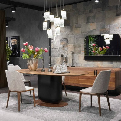 Dining room complete set dining table chairs dining room set dining group wood table 5-piece set