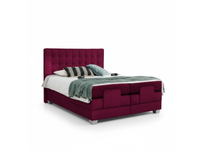Double bed furnishing luxury bed design modern wood textile furniture new